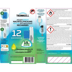Ricarica Anti-Zanzare Naturale Thermacell 12H - Attivo Vegetale