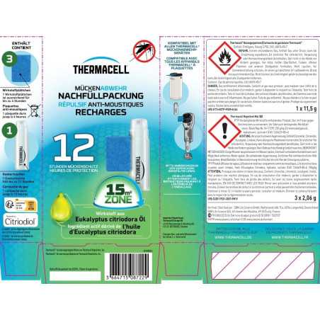 Recarga Anti-Mosquitos Natural Thermacell 12H - Activo Vegetal
