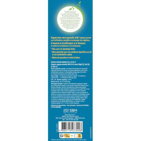 Concime Blu Universale Solabiol 4 kg - SOBLEU4 - Nutrizione e Crescita Tutte le Colture