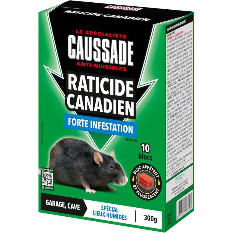 Caussade Fluorescent Anti-Rat and Mouse Paste Baits - Shock Tracking Technology