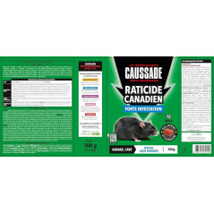 Caussade Fluorescent Anti-Rat and Mouse Paste Baits | UV Tracking