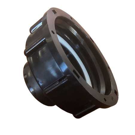 Bouchon S60x6 taraudé 3/4" extérieur | Cuve IBC à papillon