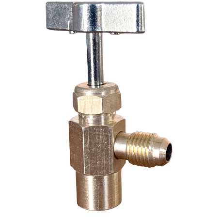 Llave de Latón Botella Duracool | 1/2 ACME x 1/4 SAE Precisión