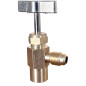 Robinet Laiton pour Canette Duracool Valve Auto-Obturante - 1/2 ACME x 1/4 SAE Robinet Laiton pour Canette Duracool Valve Auto-Obturante - 1/2 ACME x 1/4 SAE