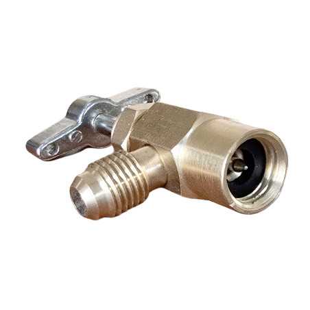 Brass Valve for Duracool Can | 1/2'' ACME x 1/4'' SAE Precision