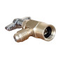 Robinet Laiton pour Canette Duracool Valve Auto-Obturante - 1/2 ACME x 1/4 SAE Robinet Laiton pour Canette Duracool Valve Auto-Obturante - 1/2 ACME x 1/4 SAE