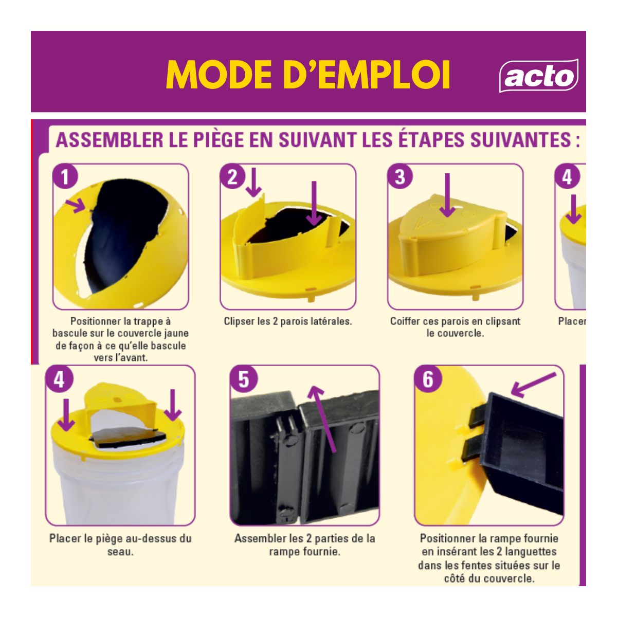 Piège à Bascule Multi-Captures Souris ACTO | PIEGES6