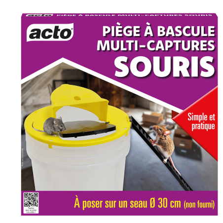 Trampa Basculante Multi-Capturas Ratones ACTO | PIEGES6