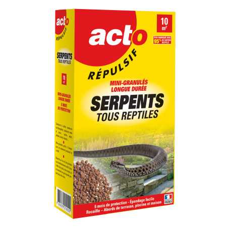 Repellente Serpenti e Rettili ACTO 400g | RESER 4