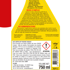 Pigeon and Bird Repellent ACTO 750ml | Spray REPI.3