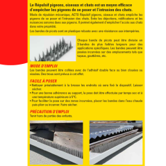 ACTO Pigeon and Cat Repellent Spikes 4 to 12m | PICO 3