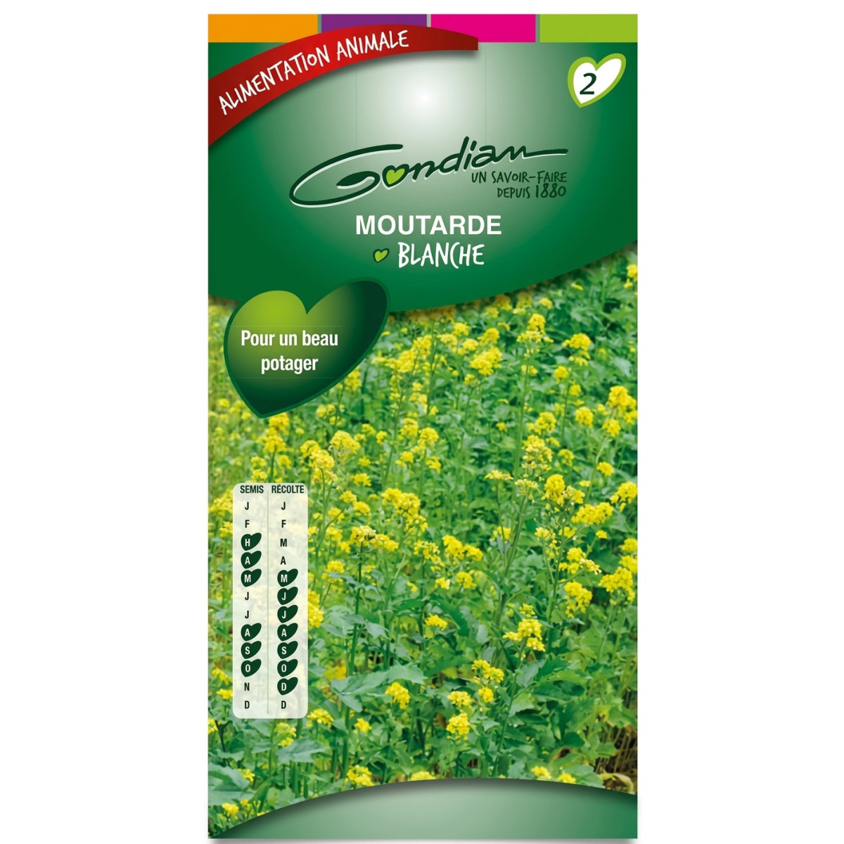 Mostaza blanca Abono verde 100gr 100m2