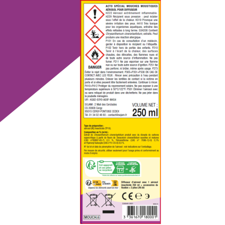 Lot de 3 Recharges ACTO'matic 250 ml - La saison