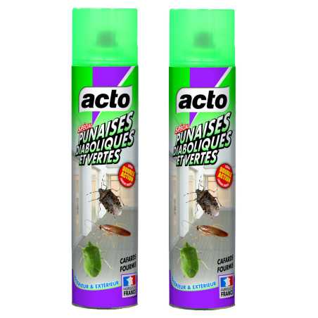 2er-Set ACTO Insektenspray Marmorierte Baumwanze 400 ml