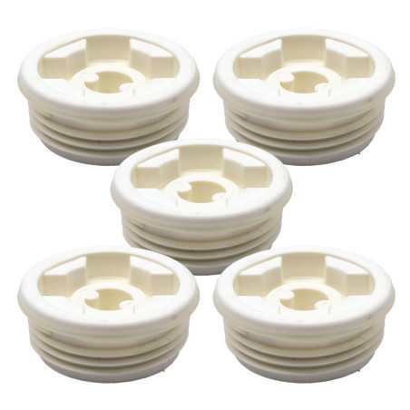 Lote de 5 tapones macho S56x4 con boca 3/4’’ BSP
