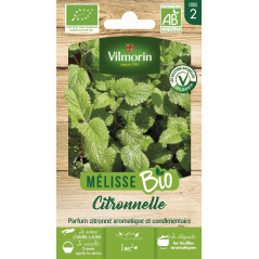 Organic Lemon Balm Seeds - Melissa officinalis