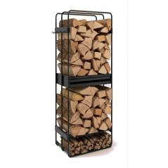 Portalegna a colonna LOFT 120 cm, 3 livelli - Cookking | Multitanks