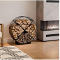Kaminholzregal RONDO 80 cm Cookking - Vollstahl geschweißt für Kamin und Feuerschale Kaminholzregal RONDO 80 cm Cookking - Vollstahl geschweißt für Kamin und Feuerschale