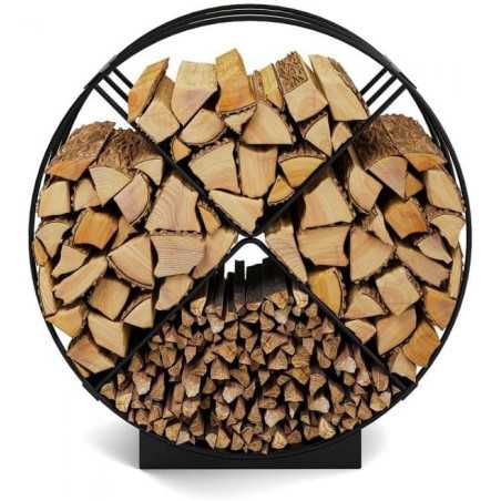 Leñero RONDO 80 cm - Cookking Acero Soldado | Multitanks