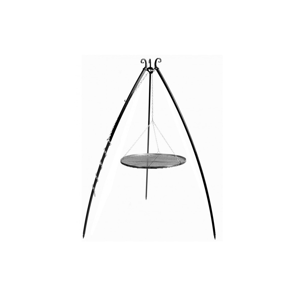 Dreibein-Grill 200 cm Cookking - Hängender Stahlrost