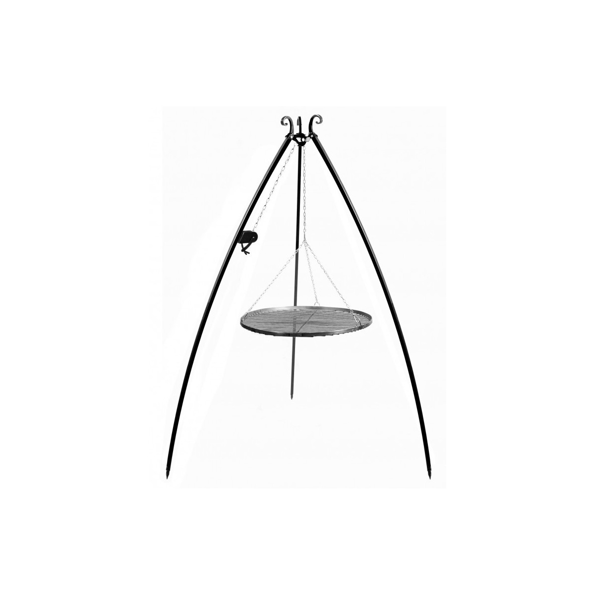 Winch tripod barbecue 200 cm Cookking - Grill on a crank