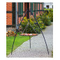 Barbecue treppiede 200 cm con argano Cookking - Griglia regolabile
