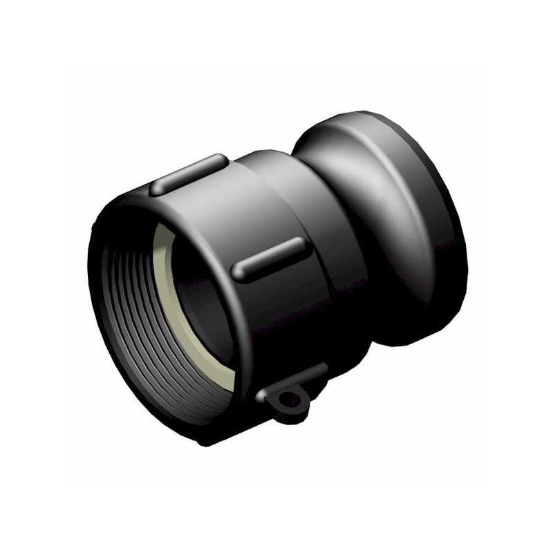 Conexión hembra BSP 2'' - camlock macho 2'' tipo A con junta Conexión hembra BSP 2'' - camlock macho 2'' tipo A con junta
