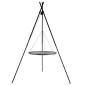 Schwenkgrill TIPI 210 cm Cookking - Gerade Beine, hängender Rost