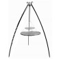 Tripod barbecue 200 cm Cookking - Two stacked grills