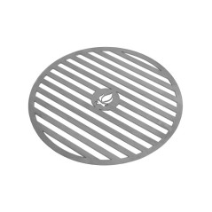 Piastra inox con griglia per braciere Cookking - 4 maniglie