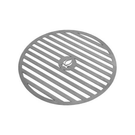 Plaque de cuisson inox à grille pour braséro Cookking - 4 poignées
