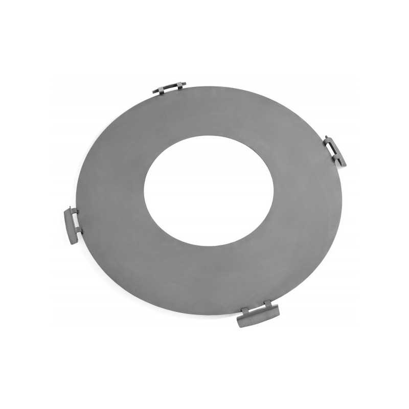 Plaque de cuisson inox 102 cm à ouverture pour braséro Cookking Plaque de cuisson inox 102 cm à ouverture pour braséro Cookking