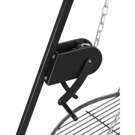 Barbacoa trípode 180 cm con torno Cookking - acero