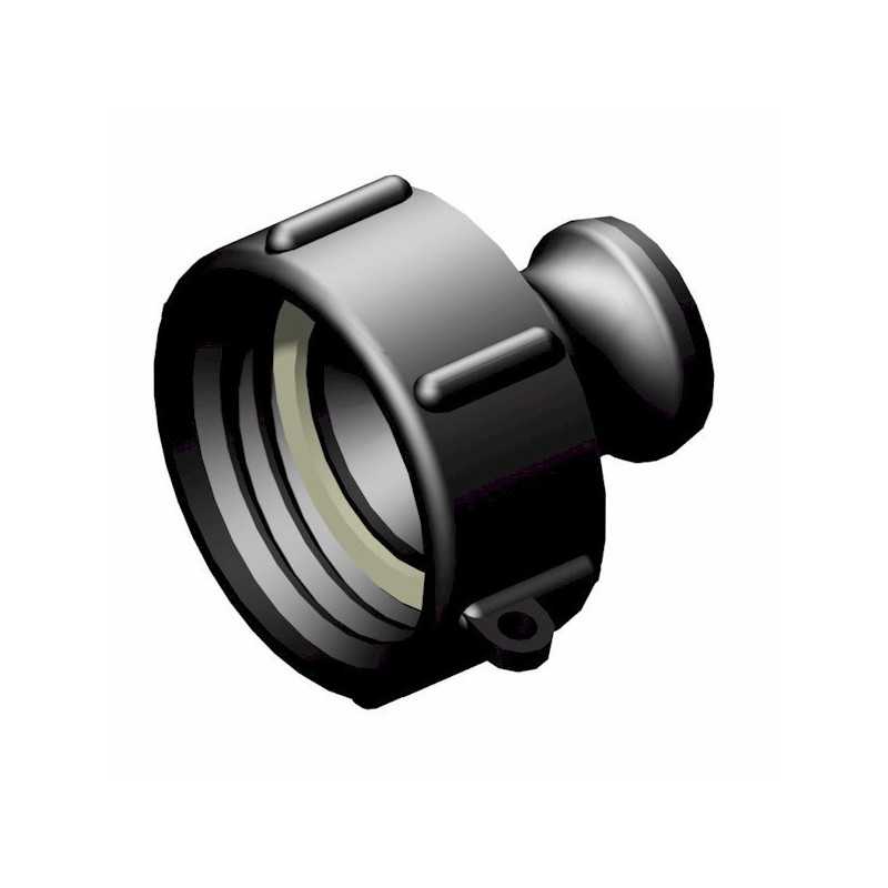 Female S60x6 2'' - male camlock 1'' fitting Female S60x6 2'' - male camlock 1'' fitting