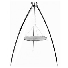 Barbacoa trípode 200 cm Cookking - parrilla inoxidable