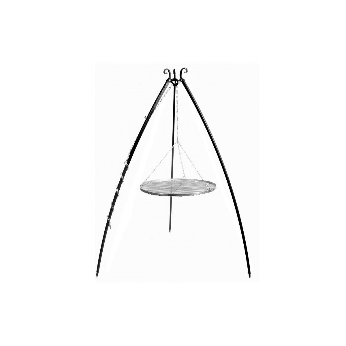 Dreibein-Grill 200 cm Cookking - Rost aus Edelstahl