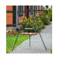 Cookking 180 cm Tripod Barbecue - two steel grills, 70 or 80 cm Cookking 180 cm Tripod Barbecue - two steel grills, 70 or 80 cm