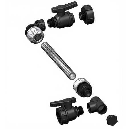 Starter Kit for IBC Tanks in Series - S60x6
