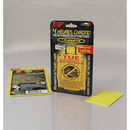 Placa antichinches para maleta - 1 unidad