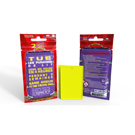 Lote de 2 placas antichinches para maletas
