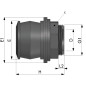 Passaparete Quick Joint Bucchi, guarnizione EPDM - 6 misure, 1/2-2 pollici Passaparete Quick Joint Bucchi, guarnizione EPDM - 6 misure, 1/2-2 pollici