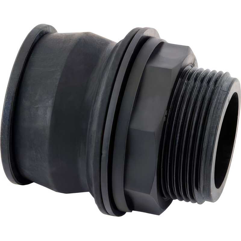 Passaparete Quick Joint Bucchi, guarnizione EPDM - 6 misure, 1/2-2 pollici Passaparete Quick Joint Bucchi, guarnizione EPDM - 6 misure, 1/2-2 pollici
