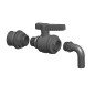 Kompakt-Ablaufset 1000L mit 3/4-Kugelhahn und Winkel mit Tülle 20 mm Kompakt-Ablaufset 1000L mit 3/4-Kugelhahn und Winkel mit Tülle 20 mm