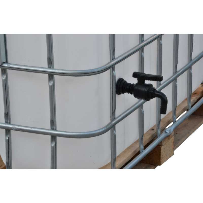 Kompakt-Ablaufset 1000L mit 3/4-Kugelhahn und Winkel mit Tülle 20 mm Kompakt-Ablaufset 1000L mit 3/4-Kugelhahn und Winkel mit Tülle 20 mm