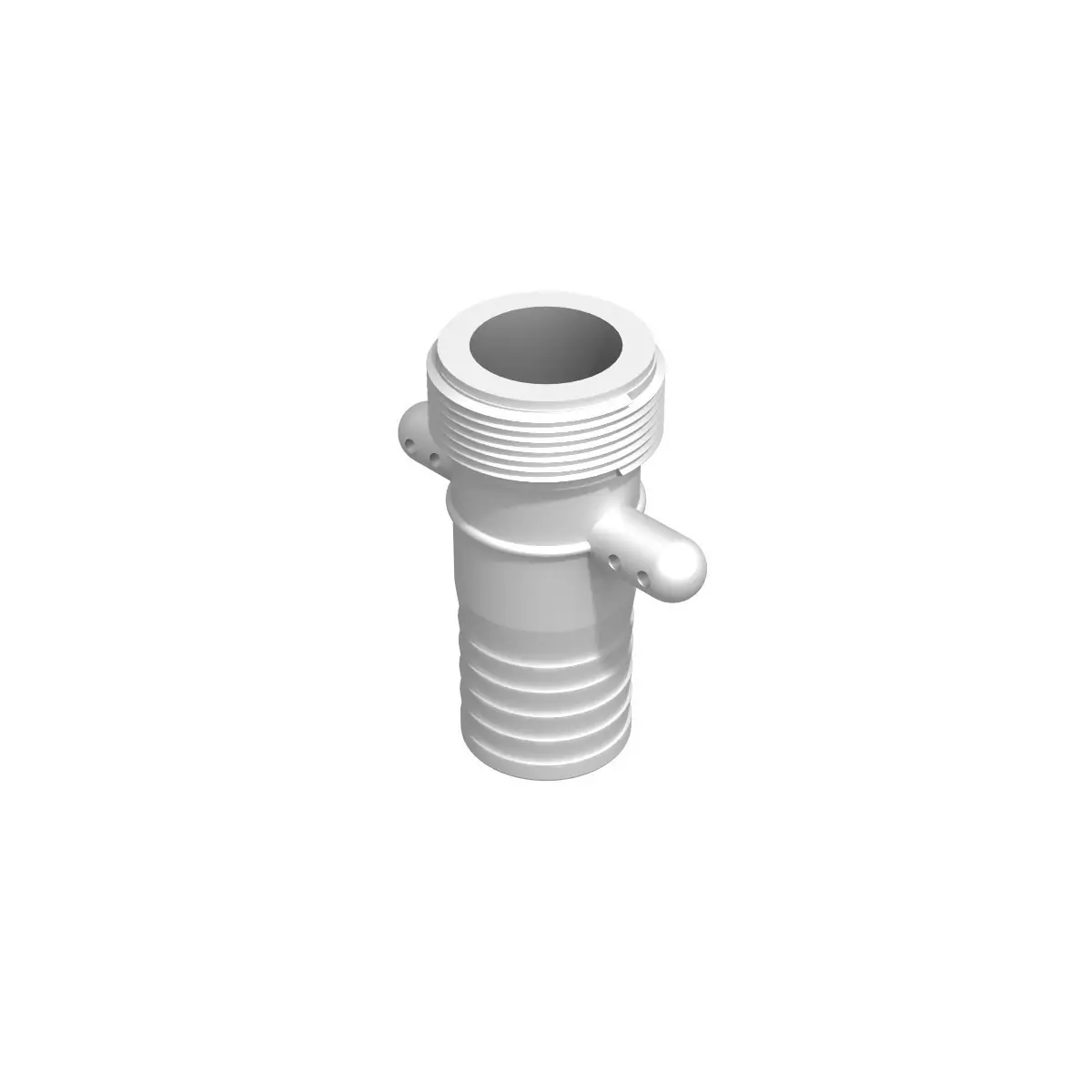 Product sheet Male 1''1 / 2 BSP male fitting - straight barbed 38mm