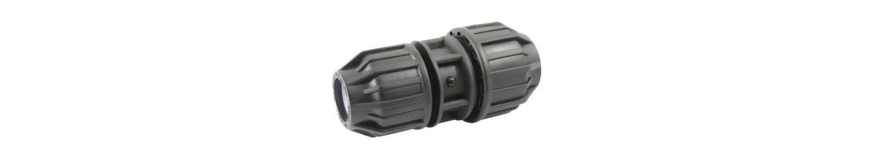 Compression Fittings for PE Pipe: Elbows, Tees and Sleeves