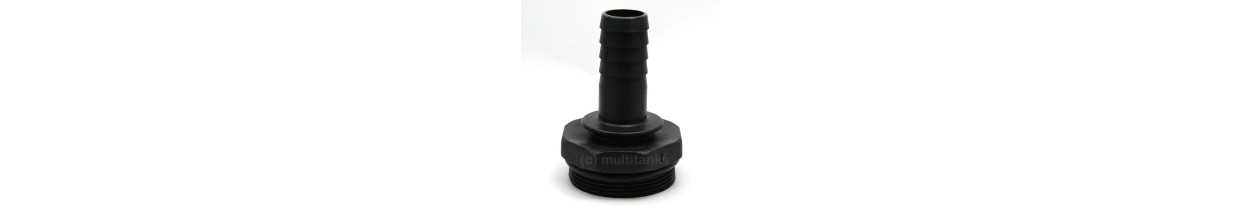 Raccordo G2 2'' BSP con uscita portagomma