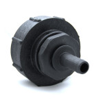 Raccord femelle S100x8 - sortie mâle cannelée