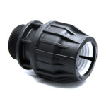 Raccord de compression plastique