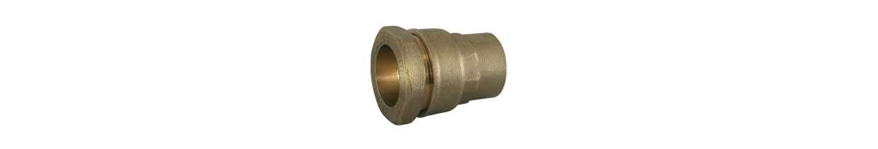 Raccordi a compressione in ottone per tubo PE
